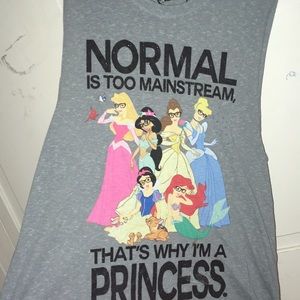 Disney Princess Graphic Muscle Tank
